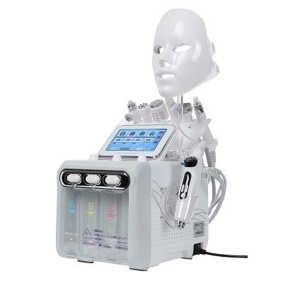 China Multifunction Exfoliators Beauty Equipment 7 In 1 Hydraulic Oxygen Hydraulic Facials Machine for sale