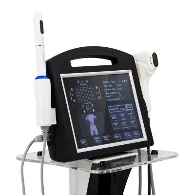 China Skin tightening 2 in 1 Korea 12 lines 3d 4d hifu machine facial hifu vaginal tightening machine for sale