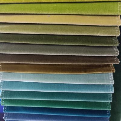 China Factory Direct Breathable Crown Velvet Fabric 110 Colors In Stock for sale