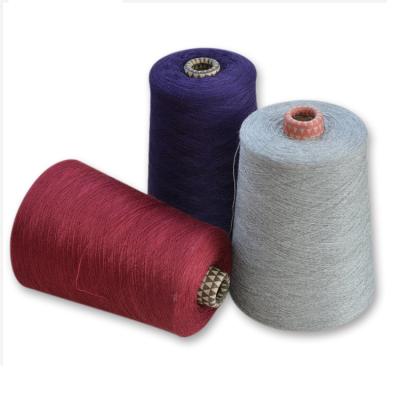 China Anti-pilling 100% Polyester Hot Sale 21S/2 32S/2 Dyed Yarn Factory Wholesale for sale