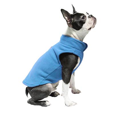 China Viable Dog Fleece Jacket Sweater Jumper Jacket Harness Vest Collar Dog Clothes Coat Ropa Para Perros Dog Coat Winter for sale