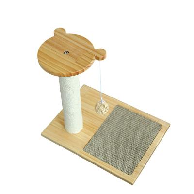 China Quility Sisal Cat Scratching Post Cat Climbing Single Sustainable High Tower for sale