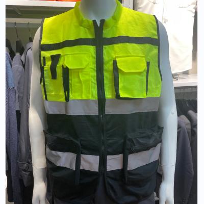 China INSTANT Hot Selling LED Design With High Visibility Multi Custom Jacket Uniform Traffic Police Reflective Pockets Logo Vests Safety for sale