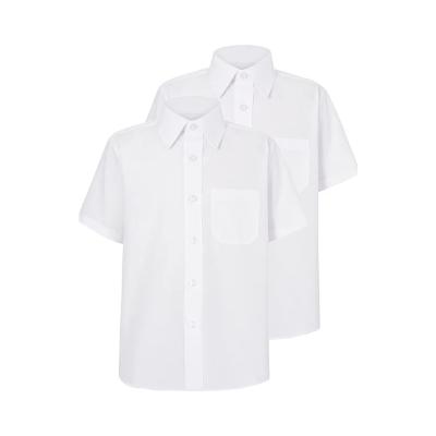 China White Shirt Kids School Shirt Shirt For Primary School Uniform for sale