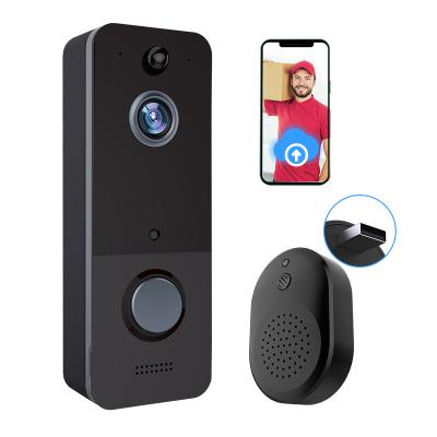 China Vila Hotels Smart Wifi HD Resolution 720P Ring Video Video Doorbell Visual Wireless Intercom Real Room Home Apartment Intercom With Camera for sale