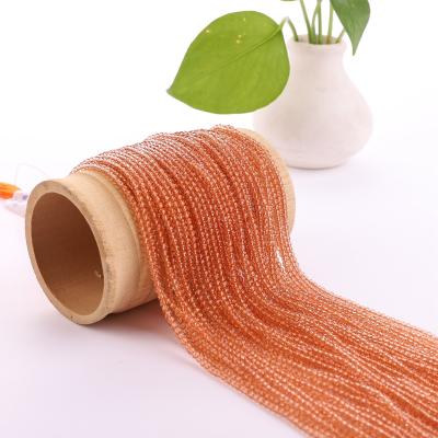 China DIY Bracelet Natural 2.5mm Rondelle Faceted Size Beads Hydro Ligth Fishing Beads for sale