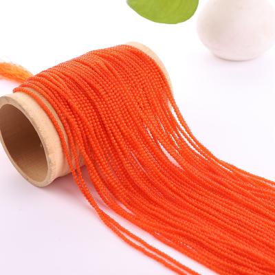 China DIY Crystal Beads Factory Glass Beads orange bracelet wholesale for bracelet making for sale