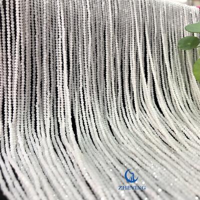 China DIY Bracelet Glitter Diy Jewelry 48 Faceted White Beads 2mm Beads For Jewelry Making Crystal Glass Beads Gemstone Decor for sale