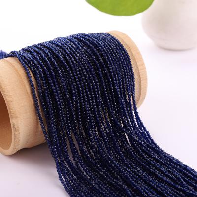 China DIY 2mm Montana Spinel Glass Loose Beads bracelet factory direct sales for sale