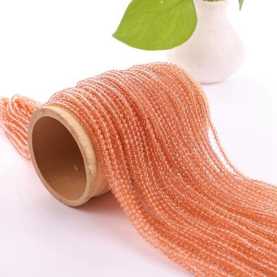 China Wholesale 3mm DIY Bracelet Rondelle Faceted Glass Beads Hydro Light Fishing Beads for sale