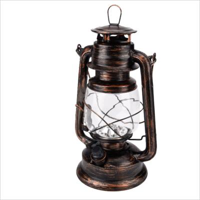 China Professional Vintage Metal Warm White Light Deco Maker 200lm Rustic Wall Lantern for sale