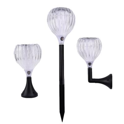 China Modern Garden ABS 3.7V Capacity Large And Long Battery Life Antique Solar Powered Garden Decorative Lights for sale