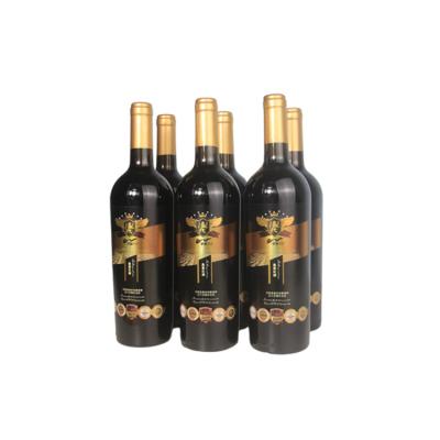 China None First Class Cheap Price Glass Bottles Packaging Blackberry Smooth Fruit Red Wine for sale