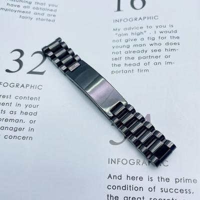 China CLASSIC Europe and the United States Selling Men's Stainless Steel Smooth Black Watch with Brand Fashion Black Curved Simple Strap for sale