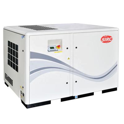 China OIL-LESS V15/V18/V22/V30/V37 Ingersoll Rand VSD Screw Air Compressors Machine for sale