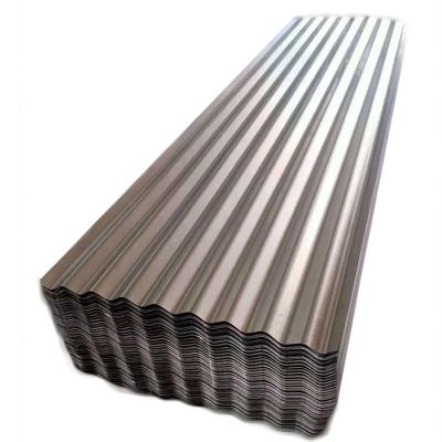 China Pipemaking Corrugated Aluminum Steel Plate 60g Cold Rolled Steel Sheet 26 Gauge Zinc Coating for sale