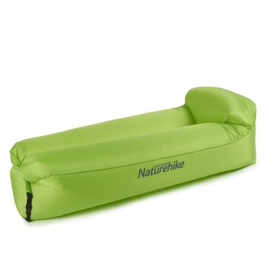 China Portable Naturehike Beach Inflatable Sofa Air Sofa Foldable Outdoor Camping Lazy Layer Double Layer With Pillow for sale