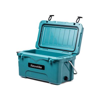 China Naturehike Fishing Camping Picnic Food Grade LLDPE 25QT Insulated Outdoor Hunting Ice Chest Rotomolded Cooler Box for sale