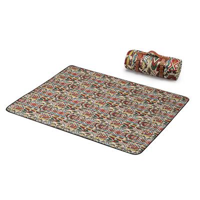 China Polyester Cotton Naturehike BBQ Washable Cotton Outdoor Camping Foldable Beach Picnic Mat for sale