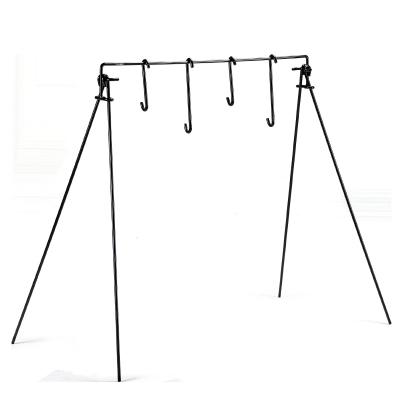 China Naturehike Outdoor BBQ Camping Equipments Hanging Rack With Hook Picnic Storage Tripod NH20JJ109 for sale