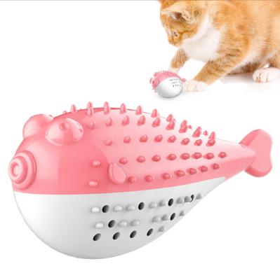 China Sustainable Cat Toy, Environmental Friendly Natural Rubber, Cat Toothbrush for sale