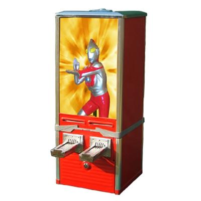 China Mechanical type card vending machine sticker vending machine metal two column tatoo vending machine for sale