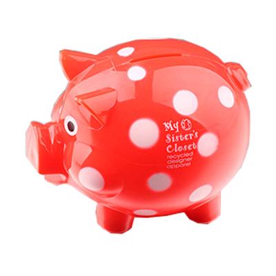 China 2020 Pig Shape Plastic Coin Banks/Piggy Bank/Piggy Bank for sale