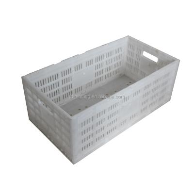 China 30L Recyclable PP Plastic Material Storage Foldable Baskets for sale