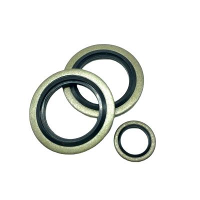 China Gaskets For Threaded Connections Of Hydraulic Valve Hoses Customized Metric O-Shaped Combination Gasket Wear Resistant Bonding O-Shaped Gasket Size O-Shaped Gasket for sale