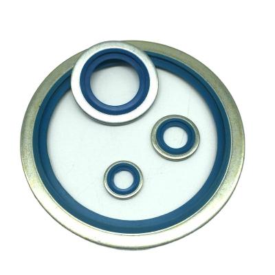 China Static seal for threaded connection of valve hydraulic hose made in china gasket metal combination o-shaped adhesive gasket for sale