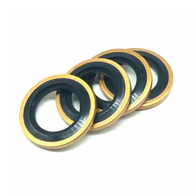 China Ring Gasket Composite Sheet Cylinder Size NBR rubber+galvanized Frame Factory Price Factory Price Customized Head Gasket for sale