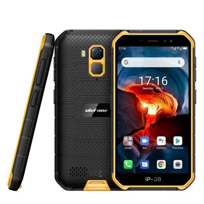 China Pro Dual 5.0 Rugged Waterproof NFC 4G LTE 2.4G/5G Mobile Phone 4GB 32GB Smartphone IP68 4000mAh SIM Card Ulefone Armor X7 Inch Android10 for sale