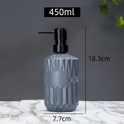 China 16oz Cosmetic Fine Mist Amber Glass Water Spray Bottle With Plastic Trigger 16oz 500ml for sale