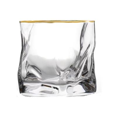 China Amazon's KOREAN Best Selling Crystal Whiskey Glass Shaped to Improve the Sample and Aroma of Spirits Crystal Clear Glassware for sale