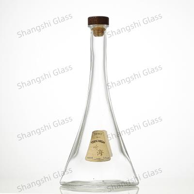 China Beverage Liquor Flint Whiskey /vodka Glass Bottles For Sale Glass Whiskey Bottles for sale