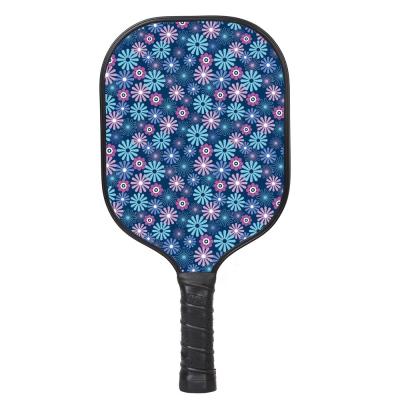 China Carbon Fiber (Graphite) / Fiberglass (Composite) Heavyweight Thicken Fiberglass /PP Honeycomb Core Pickleball Paddles Slam Ball With Power Shot for sale