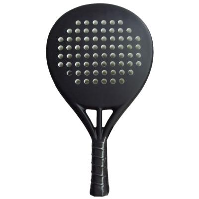 China Custom YEDO 3K /12K/18K fiberglass racquet beach tennis padel paddle racket for sale