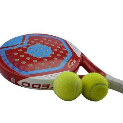 China 100% Fiberglass OEM padel durable carbon /3K/12K/18K carbon beach tennis padel rackets for sale