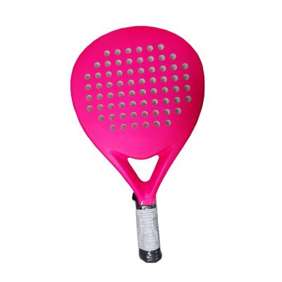 China Hot Selling Custom Made Fiberglass OEM Logo Teardrop Padle Racquet, Beach Padel Tennis Racquet For Advanced Expert To Beginning Players for sale