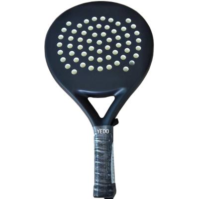 China 3k carbon china carbon and soft EVA foam beach tennis paddle racket with high quality for sale