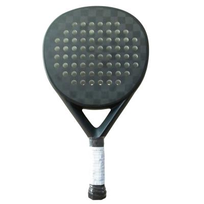 China Custom 18K Carbon Fiber Paddle Rackets Pattern Beach Tennis Racket JP30 for sale