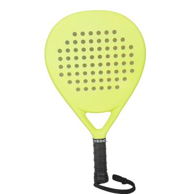 China YEDO AMG001 full carbon paddle tennis racquet carbon fiber beach tennis racket for sale