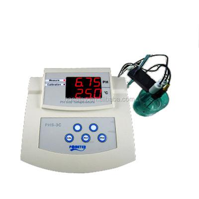 China KL-PHS3C Dual Display Water Bench ph/Temperature Meter BJ-PHS3C for sale