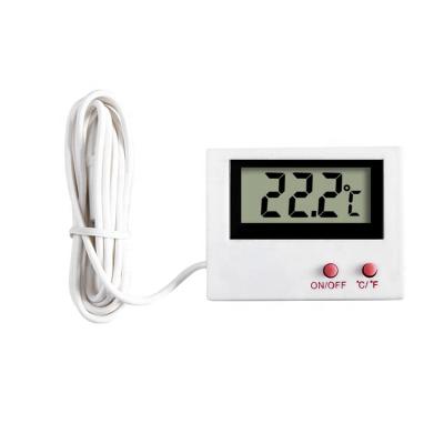 China HT-5 Aquarium Thermometer Digital Thermometer Refrigerator Automotive Air Conditioning Aquarium Electronic Thermometer 5.5*4.2*1.6cm for sale