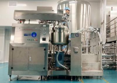 China Ointment Pharmaceutical Processing Machines Homogenizing Vacuum Emulsifying Making Machine for sale