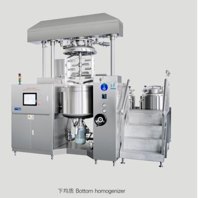 China Cosmetics SS316L Vacuum Homogenizing Emulsifier With Agitator for sale