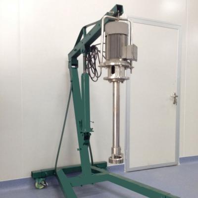 China Sus316L Homogenizer Liquid Mixing Stirrer Mixer 50L For Mixing Paste for sale