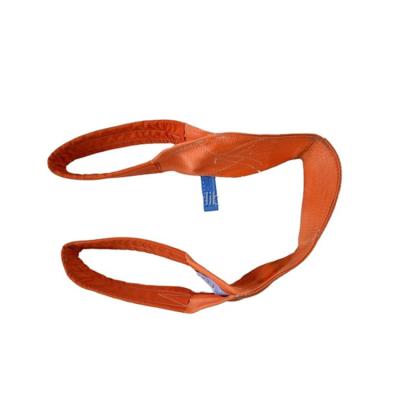 China Featured Products Double Layer Soft Flat Layer Light Synthetic Fiber Webbing Sling Lifting Slings Belts for sale