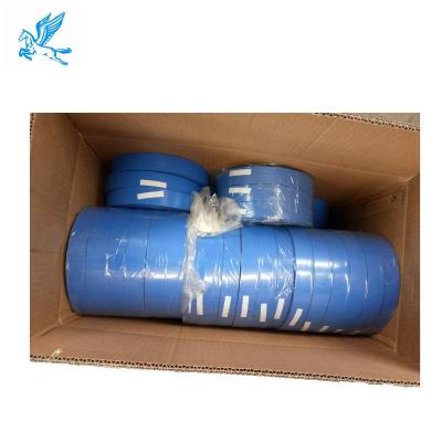 China PVC 45mm 100m Per Roll Blue Label Or Orange PVC Label Sling And Ratchet Strap Usage for sale