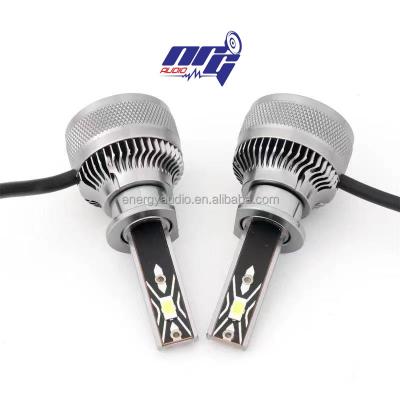 China 2023 New Arrival NRG Lighting Automotive Led Headlight 40W 4000LMS 6000K H1 H3 H4 H7 H11 H13 9005 9006 9007 CSP 9004 Chip Car LED Headlight for sale